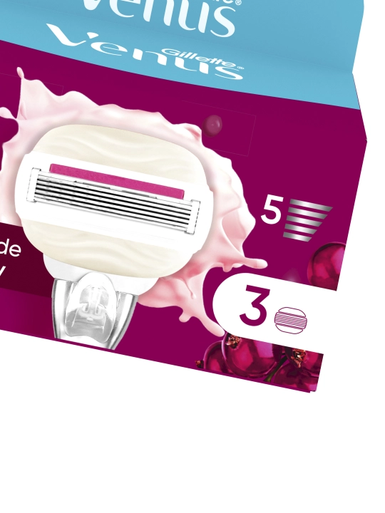 GILLETTE Venus Кассеты для бритья ComfortGlide 3шт