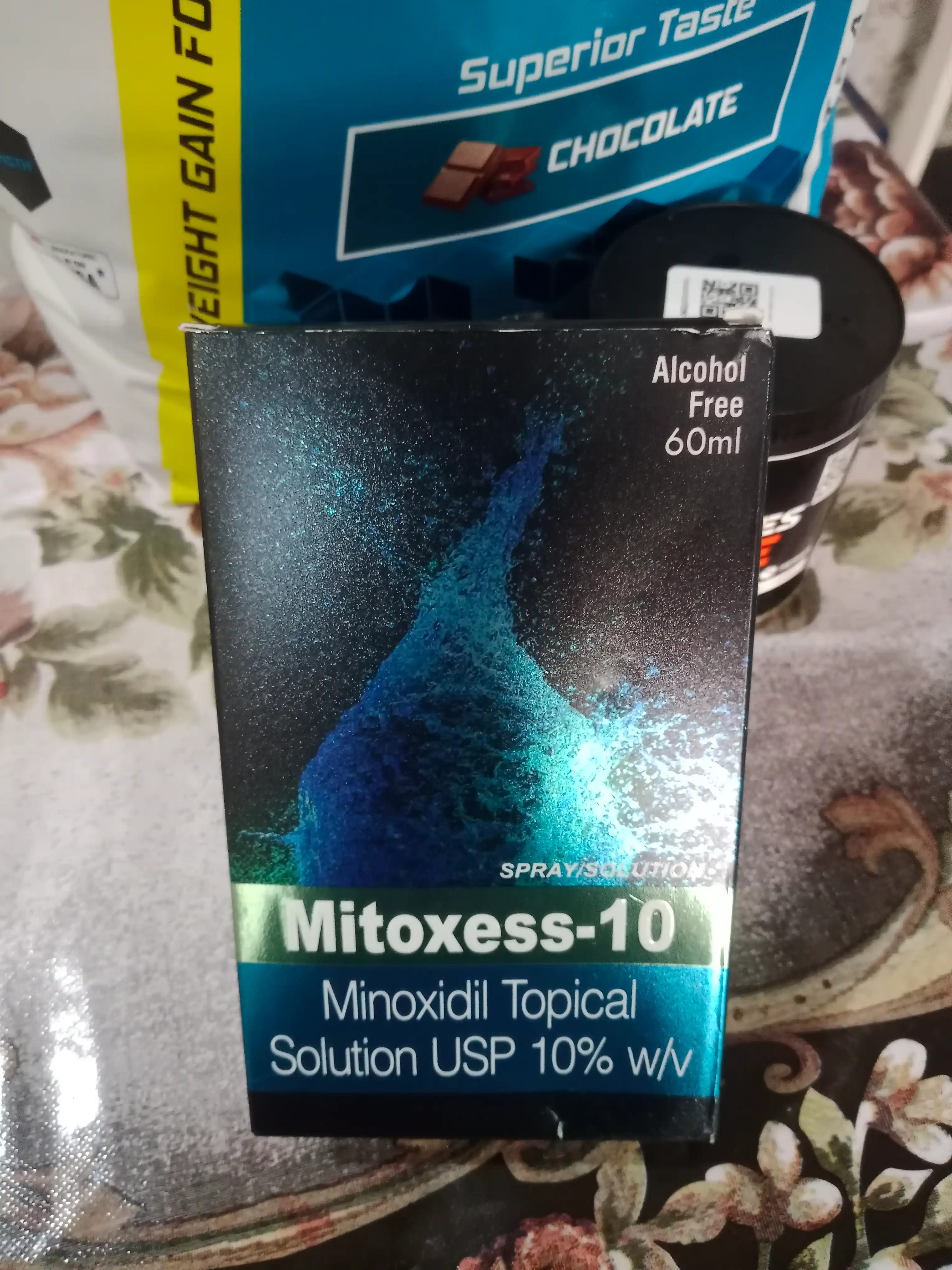 Erkaklar soqolini o'stirish uchun minoksidil,mitoxess 10%, mezaroller, pipetka, to'plam