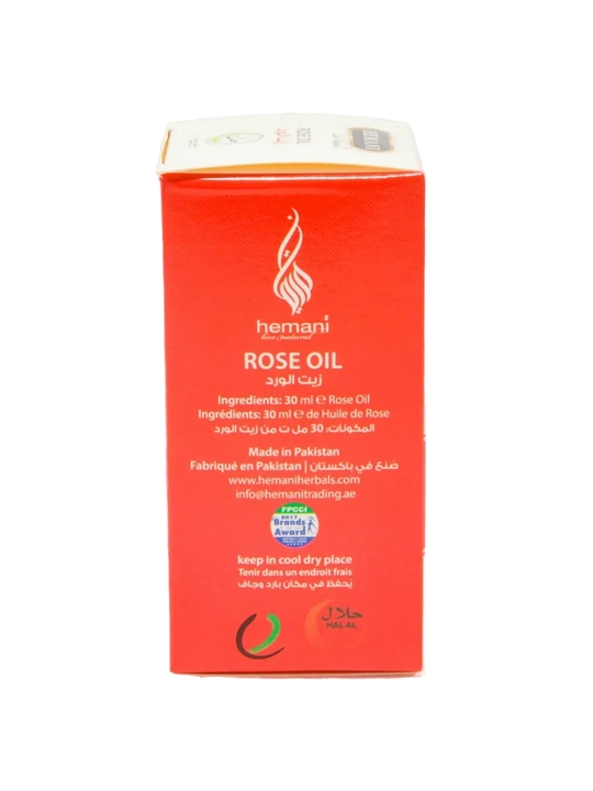 Тabiiy atirgul moyi, sovuq siqim, yuz uchun qarishga qarshi parvarish, 30 ml