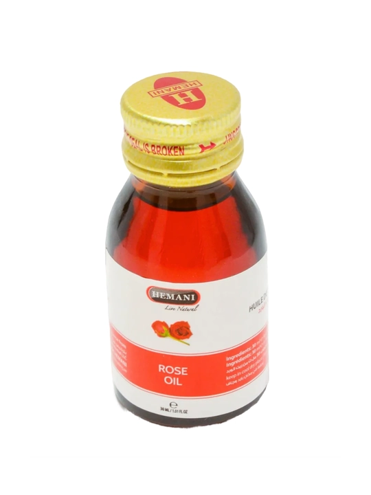 Тabiiy atirgul moyi, sovuq siqim, yuz uchun qarishga qarshi parvarish, 30 ml
