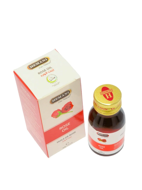 Тabiiy atirgul moyi, sovuq siqim, yuz uchun qarishga qarshi parvarish, 30 ml