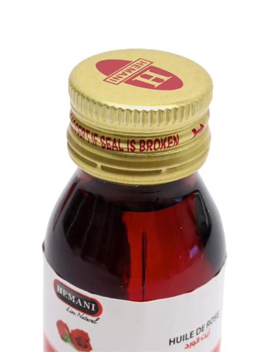 Тabiiy atirgul moyi, sovuq siqim, yuz uchun qarishga qarshi parvarish, 30 ml