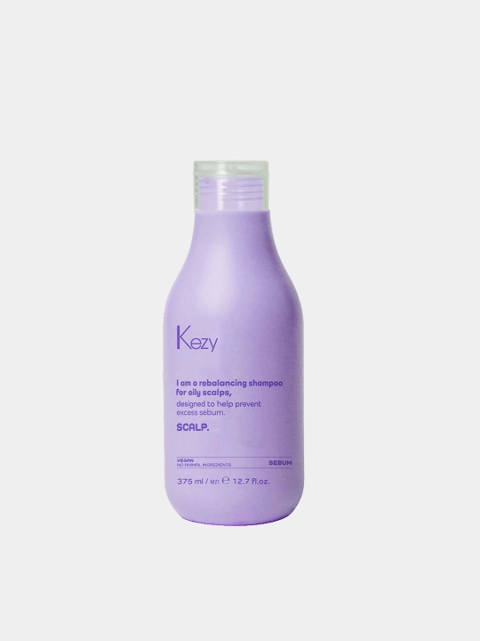 Шампунь для волос KEZY Scalp для жирных волос, 375 мл - 