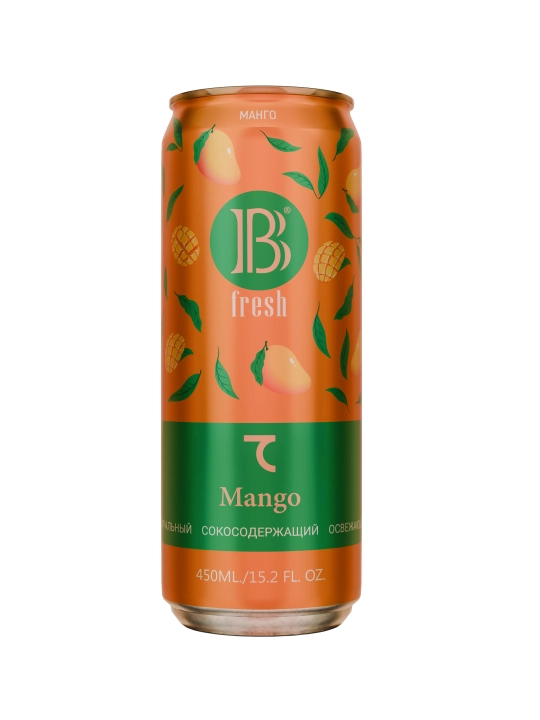 Be Fresh ichimligi mango ta’mi bilan 450 ml x12 dona - 