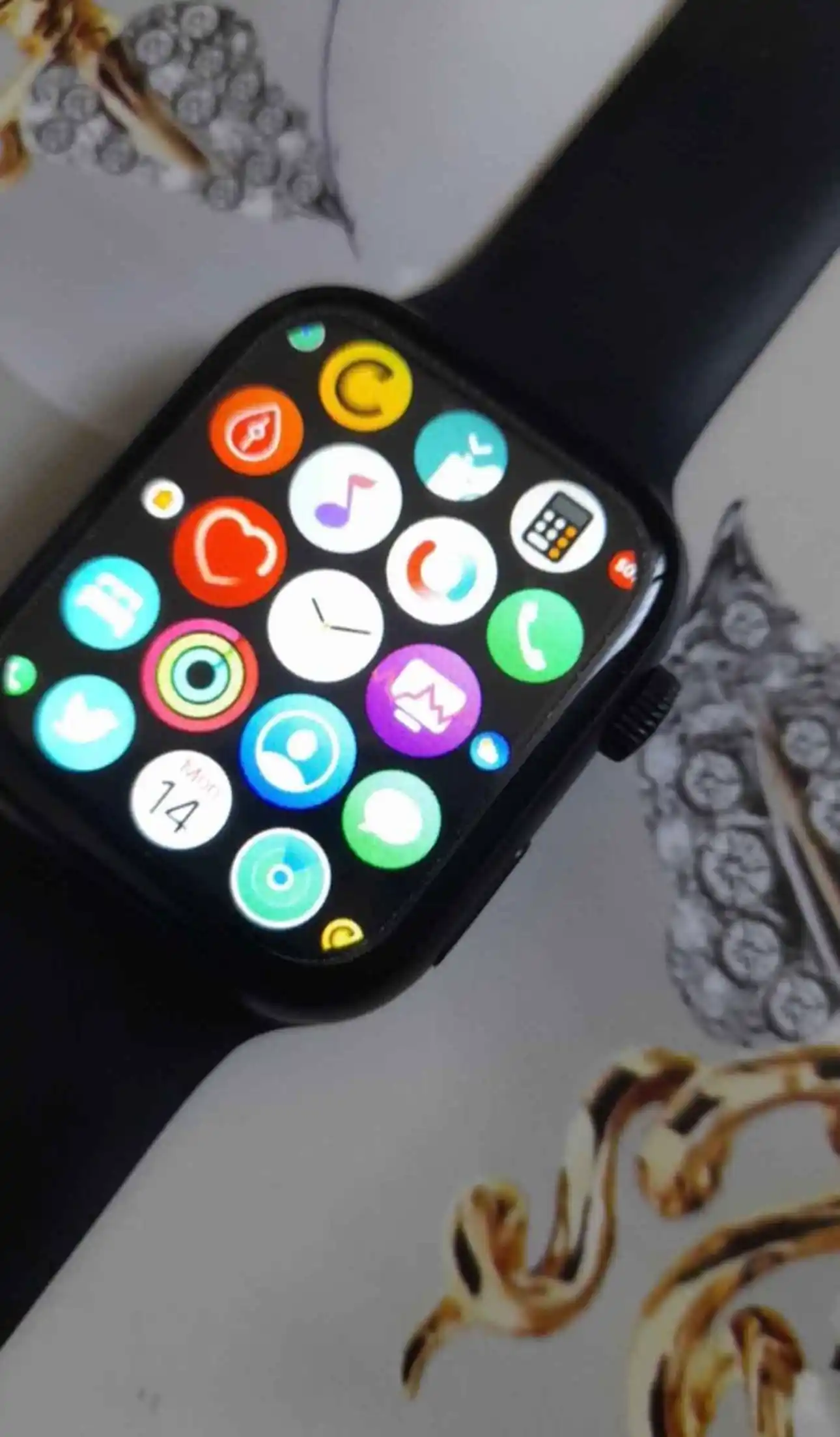 Умные часы Smart Watch BIG T800 Pro Max, для Android и iOS, беспроводная зарядка, 45 мм