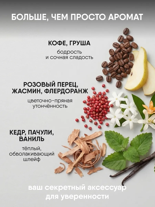 COMPLIMENT Спрей-мист для тела и волос парфюм Opio 110 мл