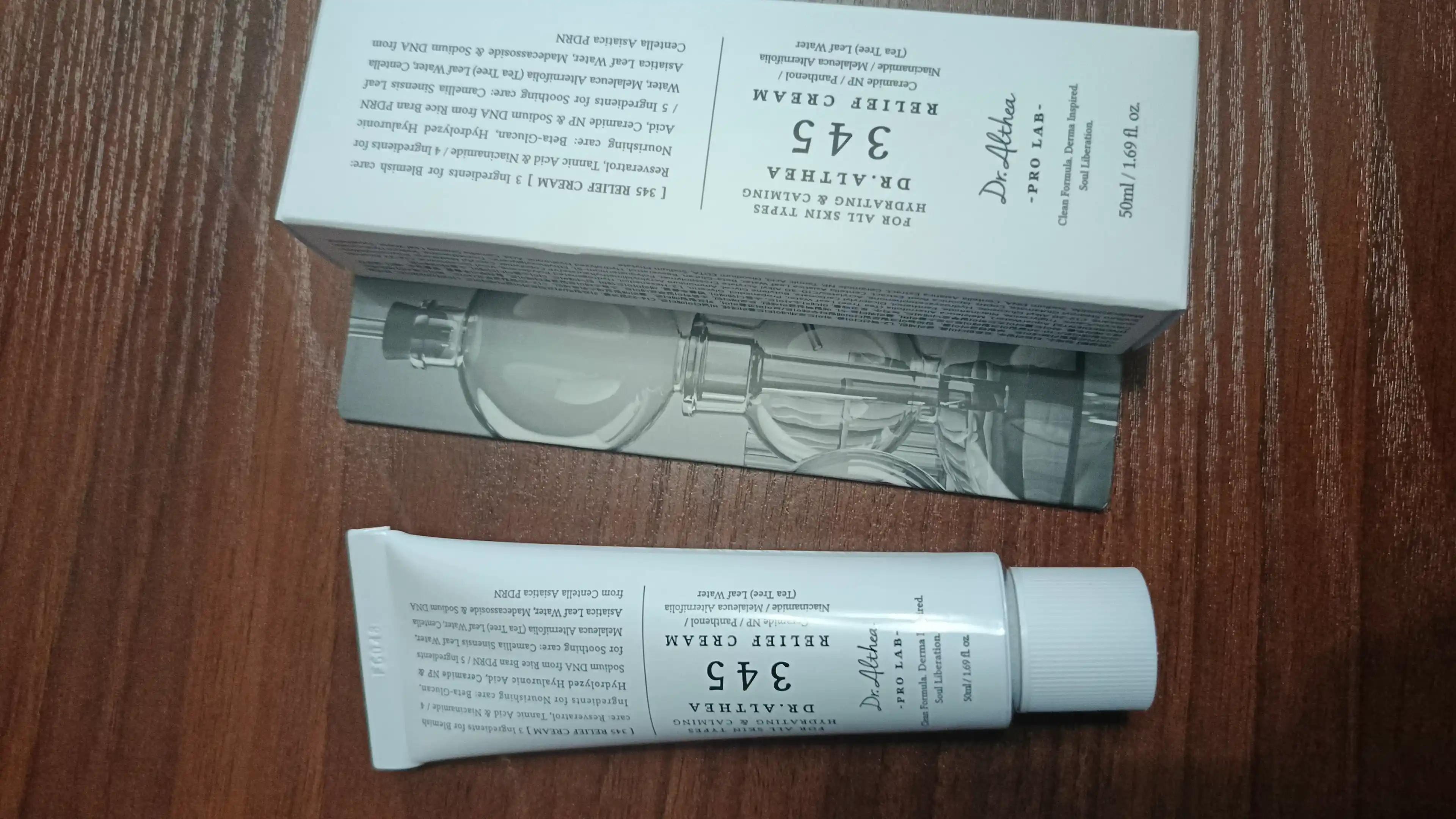 Dr. Althea 345 Relief Cream 50 мл , дневной крем для чувствительной кожи , Корея