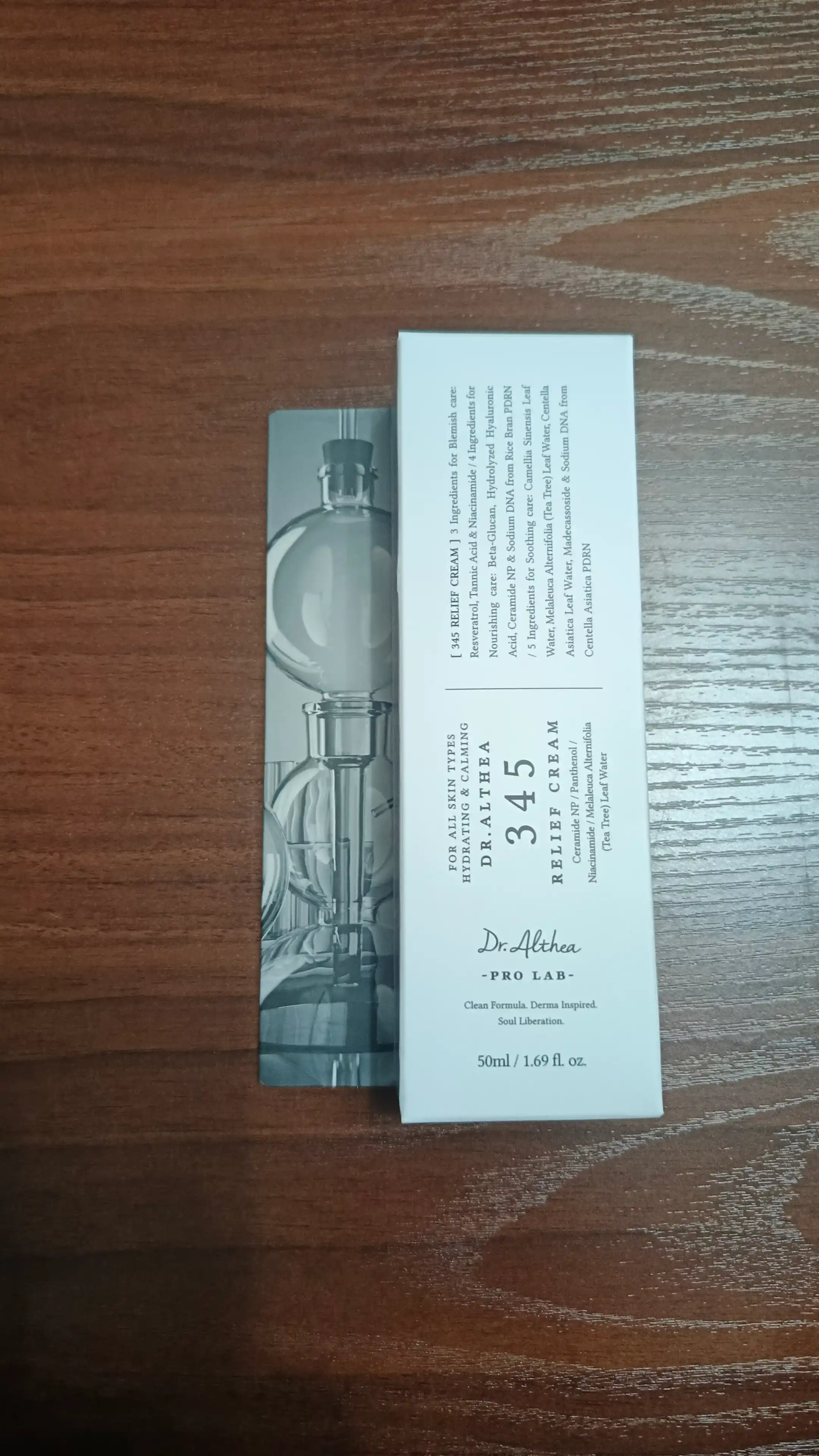 Dr. Althea 345 Relief Cream 50 мл , дневной крем для чувствительной кожи , Корея