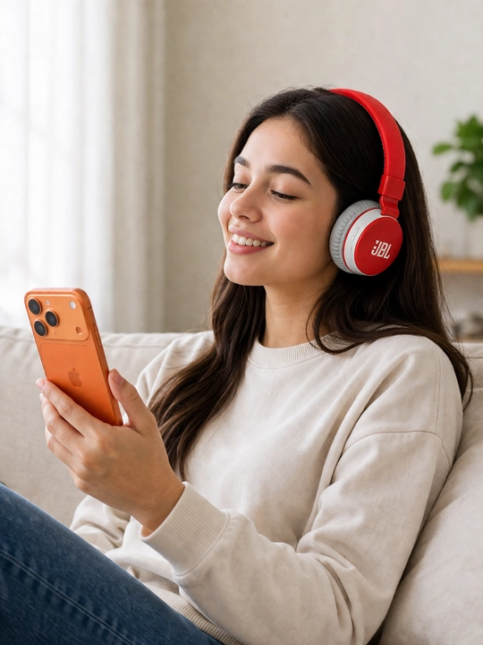 JBL 881A simsiz Bluetooth quloqchin, mikrofonli, bukiladigan dizayn