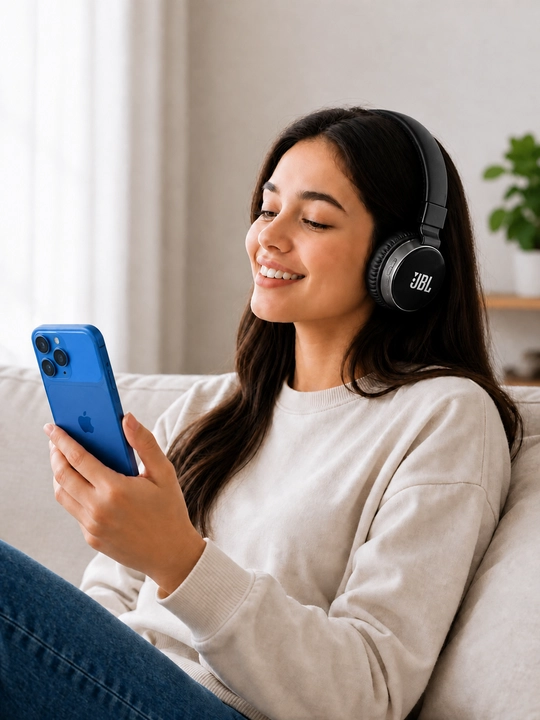 JBL 881A simsiz Bluetooth quloqchin, mikrofonli, bukiladigan dizayn