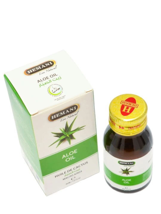 Tabiiy aloe vera moyi, sovuq siqim, jarohatni bitiruvchi va namlantiruvchi, 30 ml