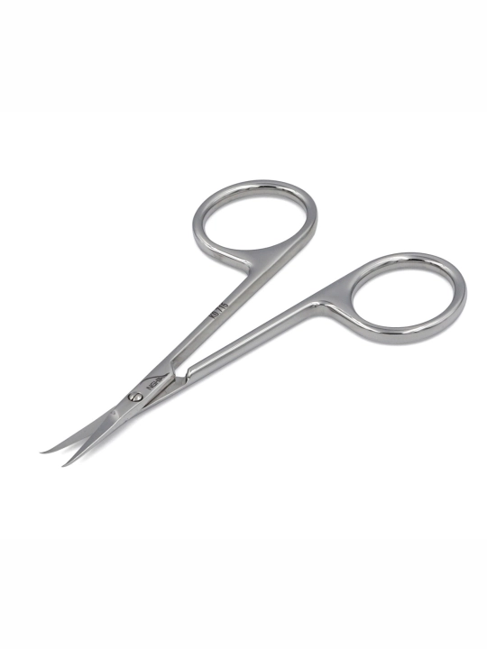 NGHIA KD.715 — kutikula uchun professional qaychi, 102.5 mm, Hooked Tip