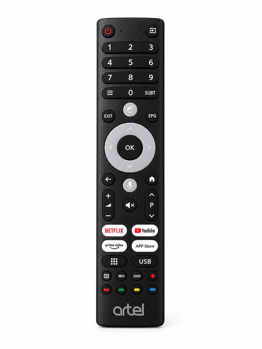 Пульт для телевизора Artel Smart TV, Netflix / YouTube