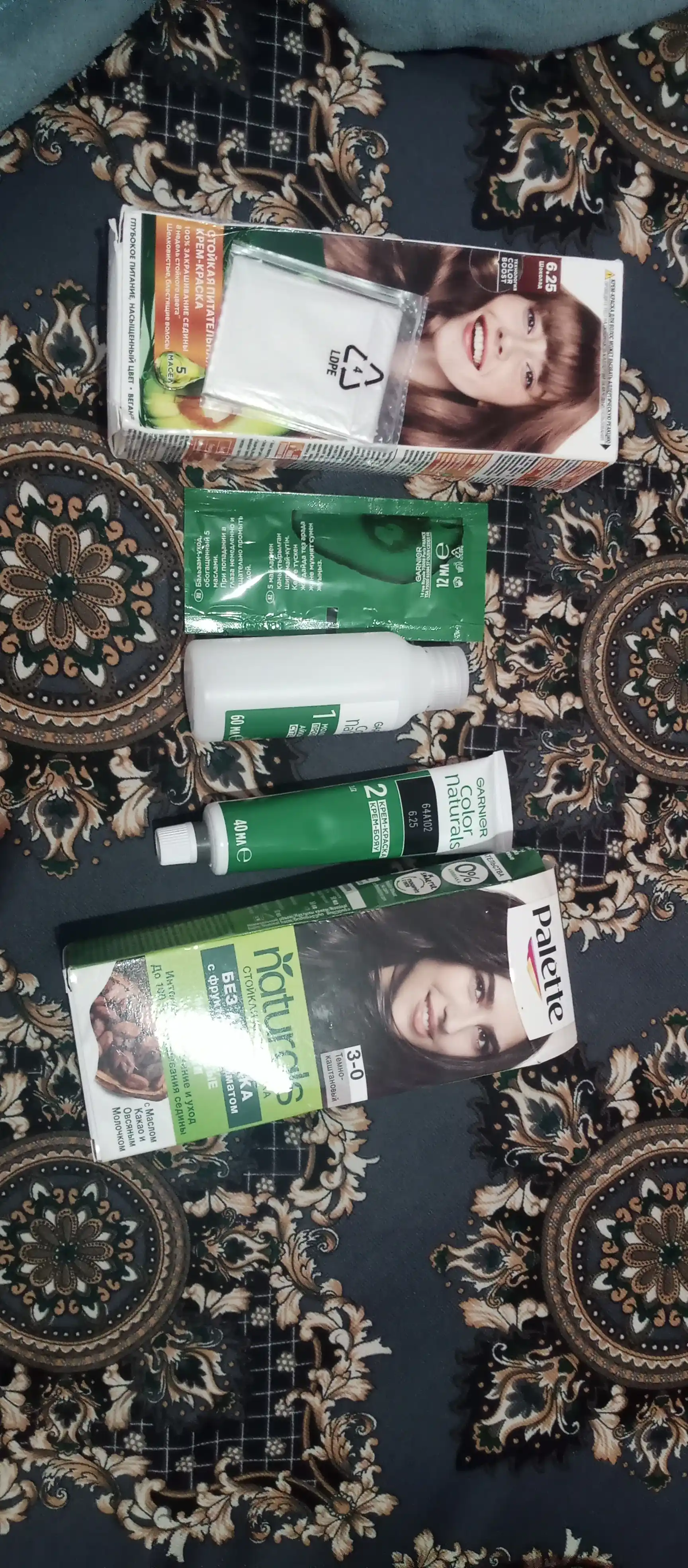 Garnier "Color Naturals" chidamli to‘yimli soch kremi, 6.25 Shoko rangi