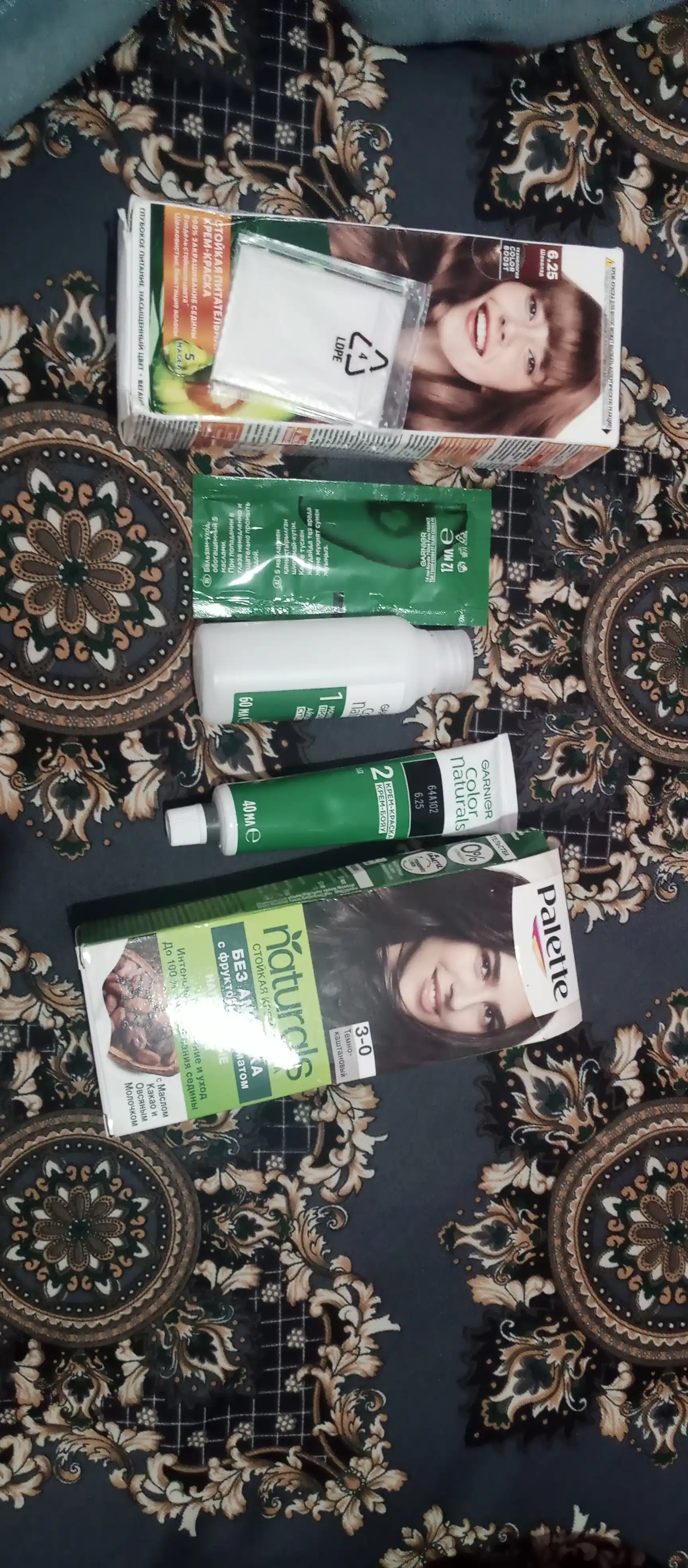 Garnier "Color Naturals" chidamli to‘yimli soch kremi, 6.25 Shoko rangi