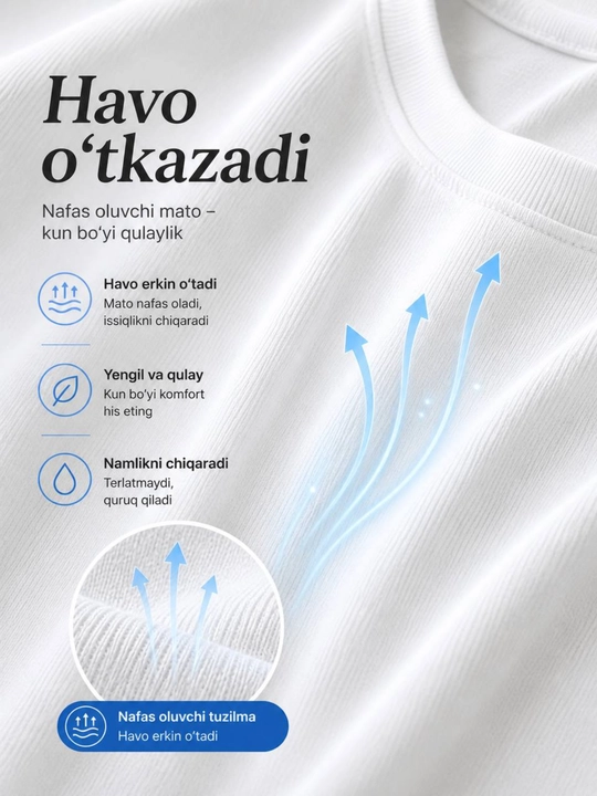 Oddiy futbolkalar, kalta yengli va tor belli futbolkalar