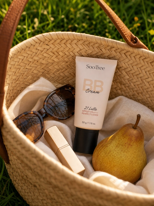 Soo:Tree BB-krem 3-in-1 SPF 50 PA++++, namlantiruvchi koreys tonal kremi