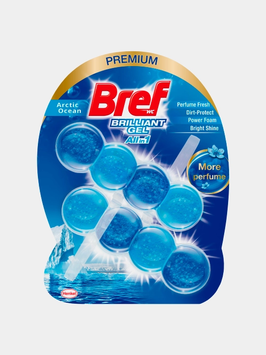 Bref BG Arctic Ocean 2×42 g — tualet uchun blok