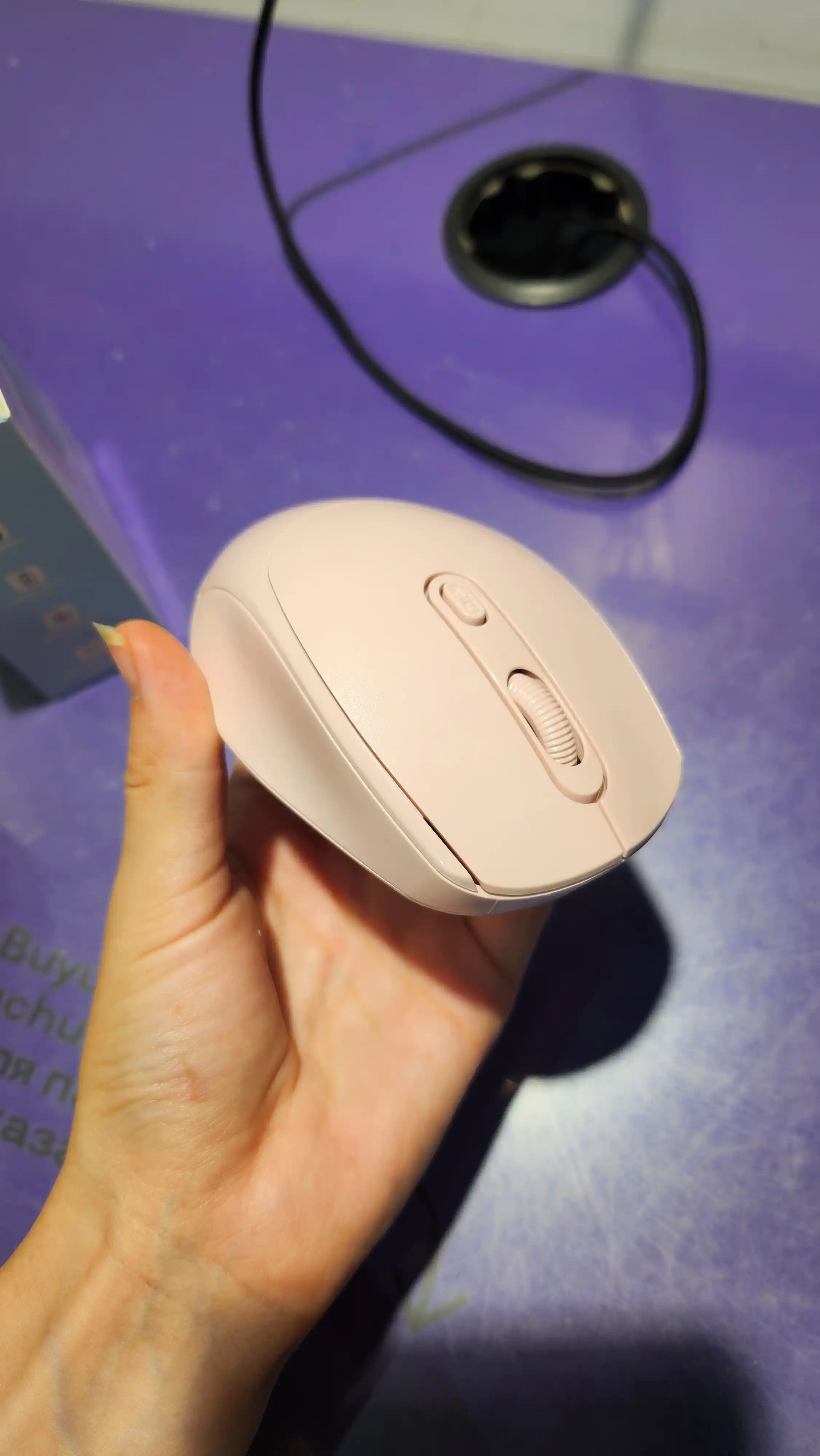 Bluetooth simsiz sichqonchа, zaryadlanovchi, ikkilamchi, noutbuk va kompyuter uchun