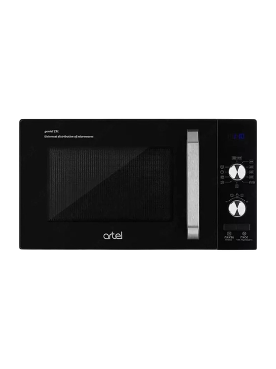 Микроволновая печь Artel GWD 0323 Black, 23 л, гриль, 800 Вт, дисплей, быстрый старт - 