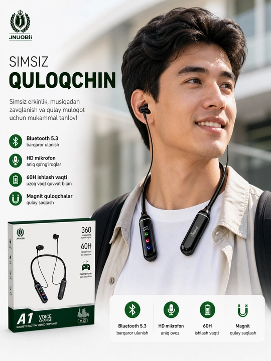 Simsiz Bluetooth quloqchinlar 