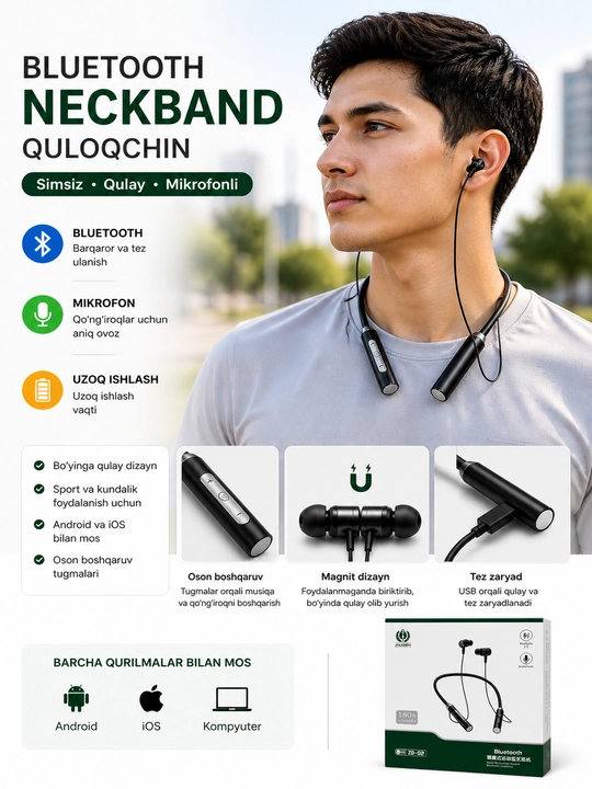 Simsiz Bluetooth quloqchinlar 