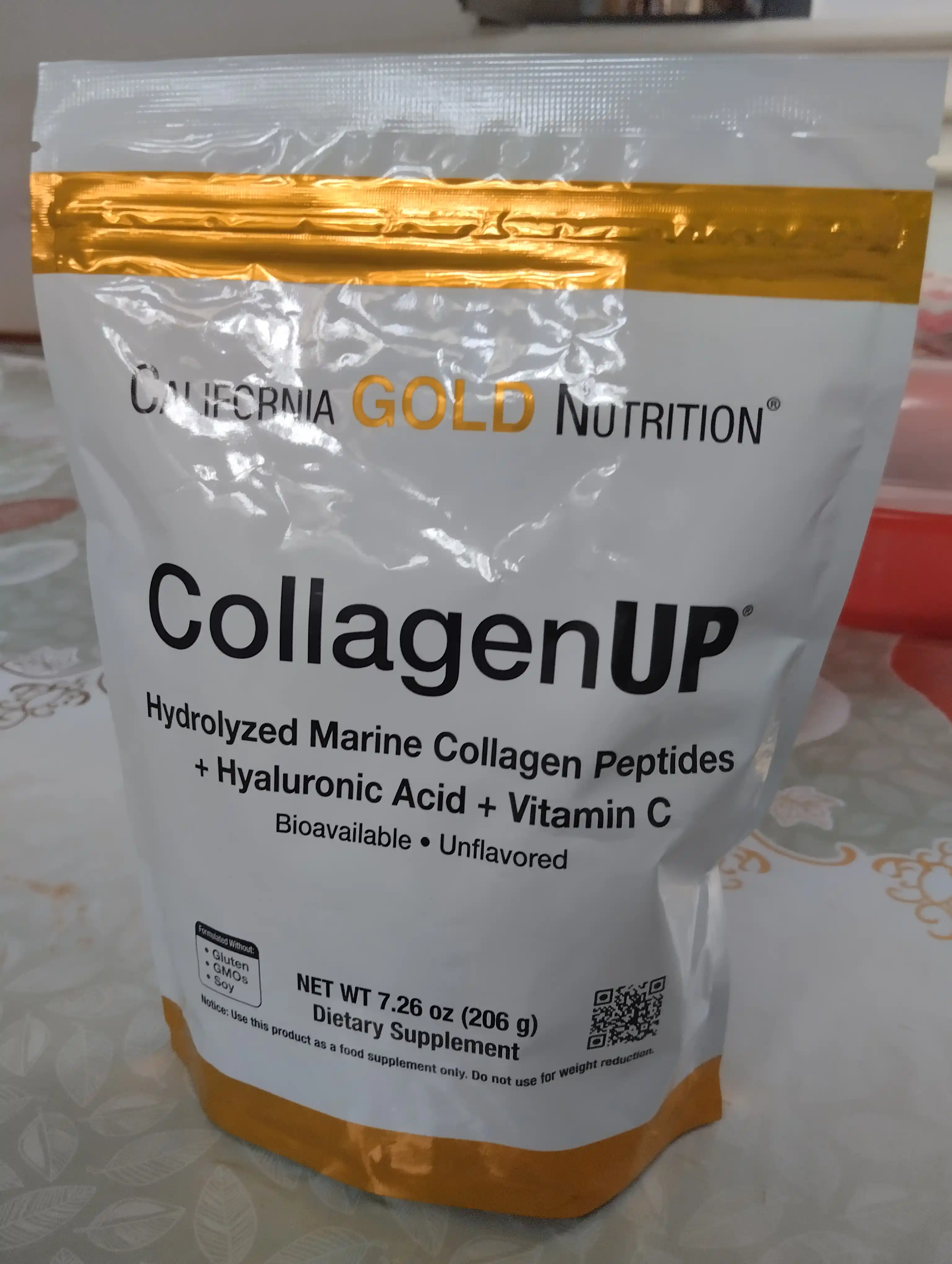 Коллаген California Gold Nutrition Collagen UP, 206 г, пептиды
