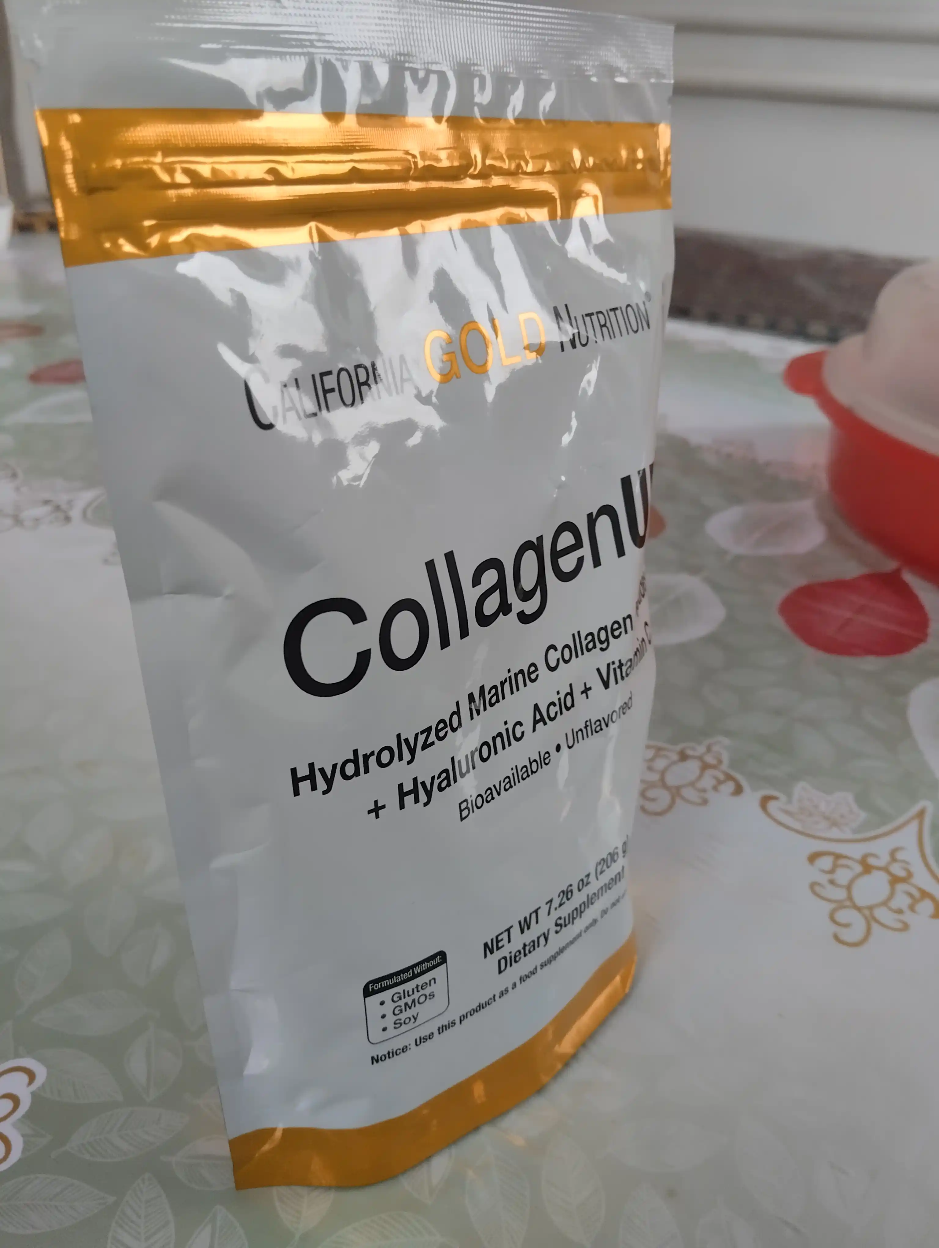 Коллаген California Gold Nutrition Collagen UP, 206 г, пептиды