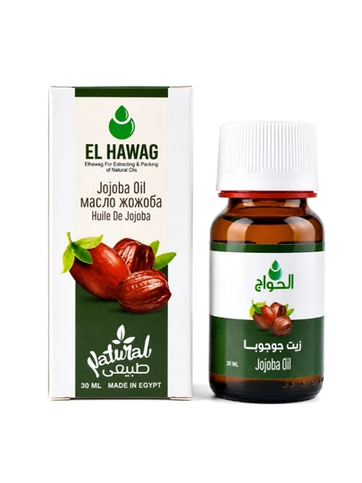 Yuz va soch o‘sishi uchun sovuq holda siqiladigan tabiiy jojoba kosmetik moyi, 30 ml