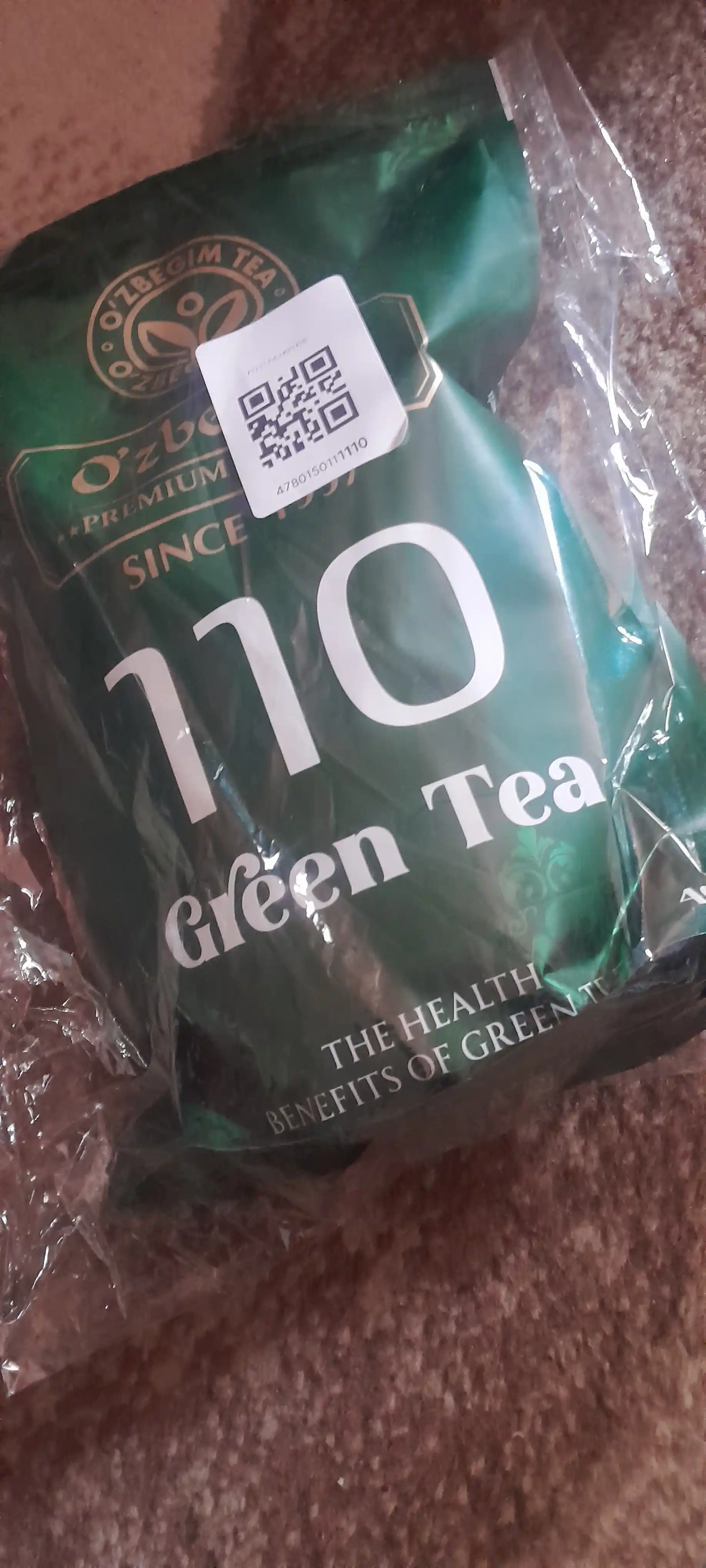 O'zbegim tea 110 ko'k choyi 400 gr