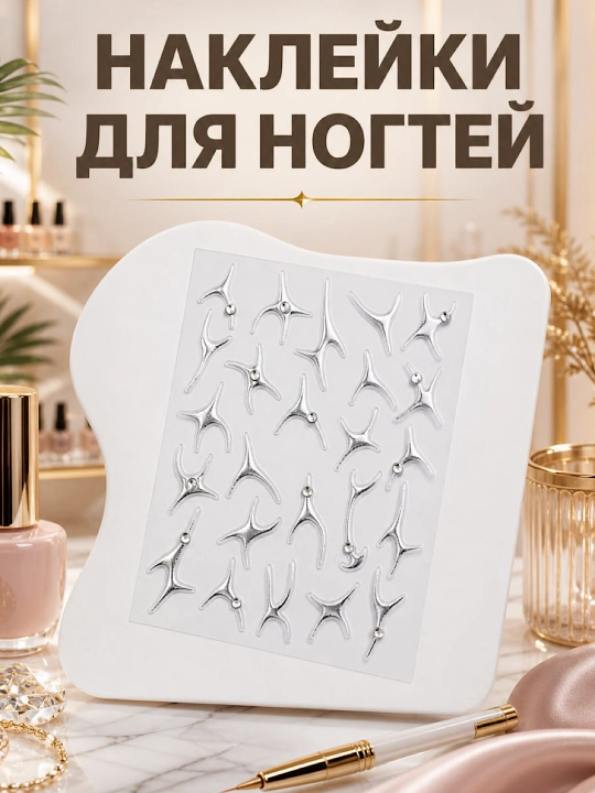 Наклейки для ногтей, дизайн для маникюра - 