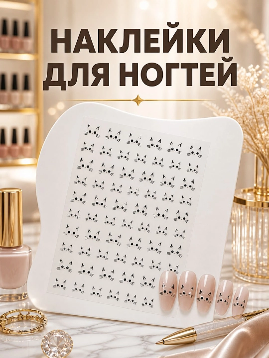 Наклейки для ногтей, дизайн для маникюра - 
