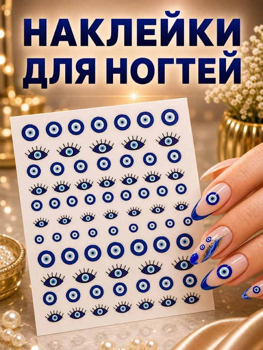 Наклейки для ногтей, дизайн для маникюра - 