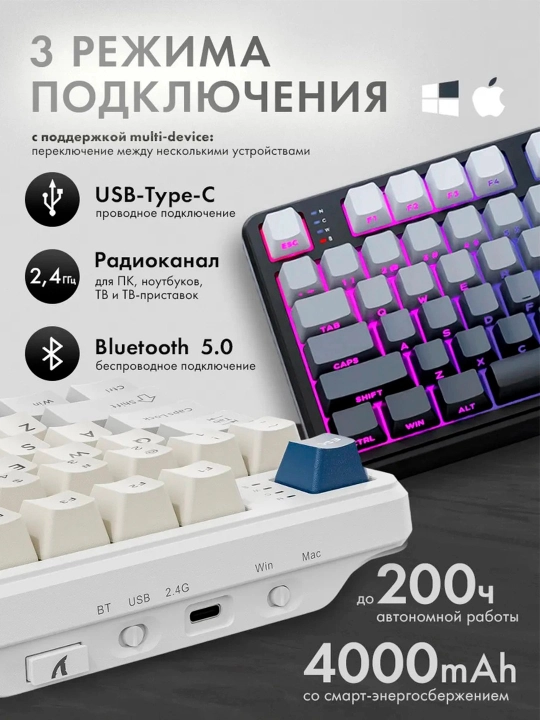 Игровые клавиатуры с RGB-подсветкой – сила в каждом нажатии, стиль в каждом свете