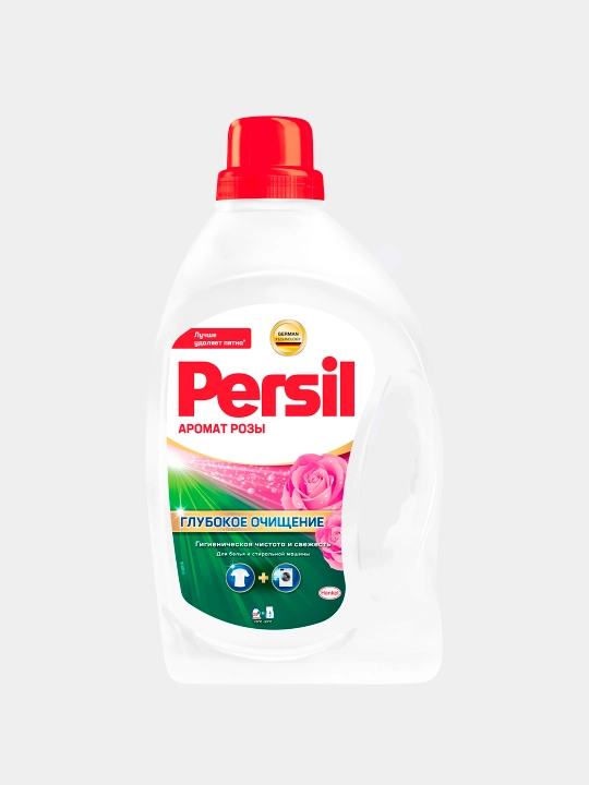 Гель для стирки Persil Power, с ароматом розы, 1,69 л