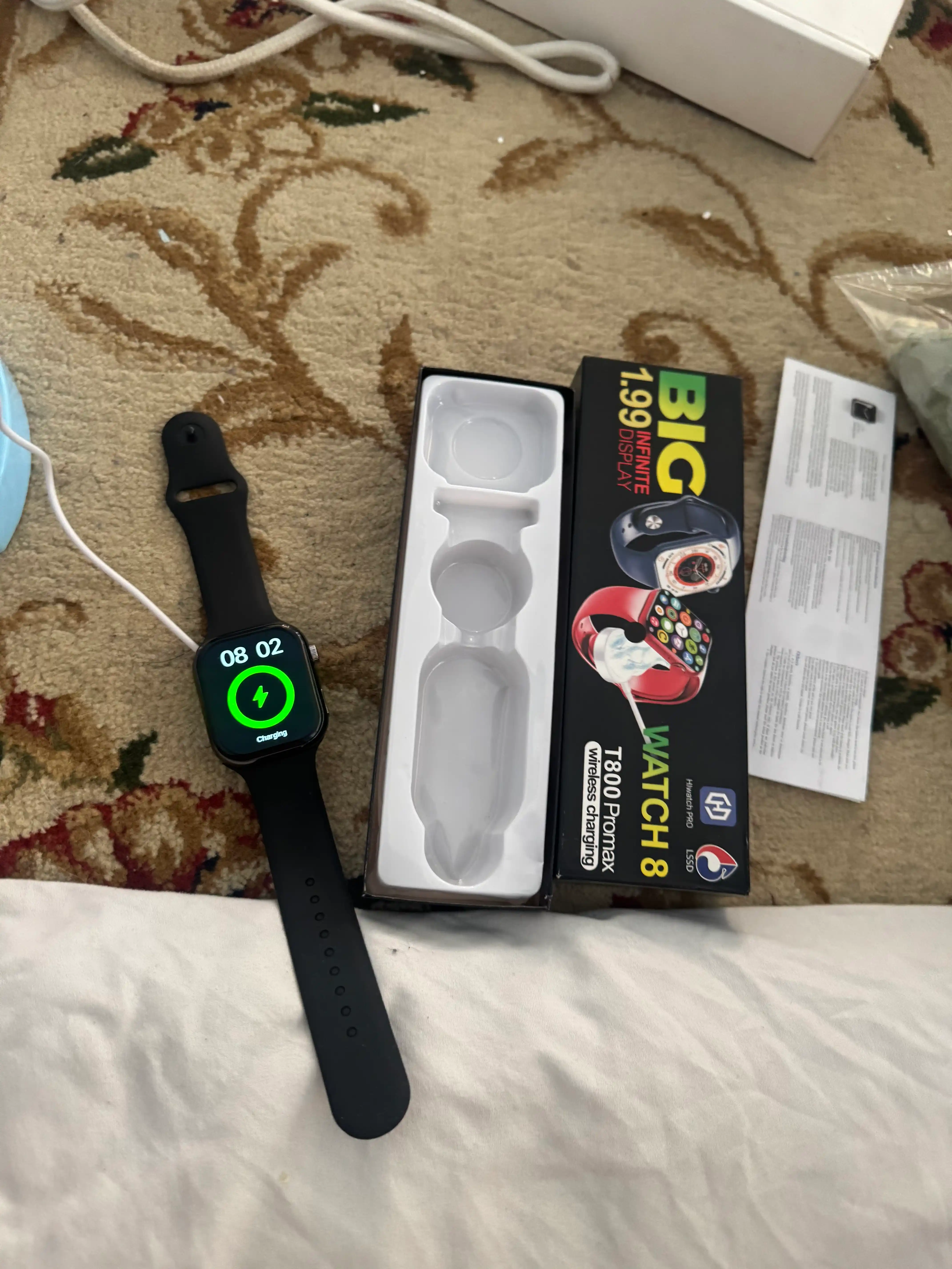 Aqlli soat Smart Watch BIG T800 Pro Max, Android va iOS uchun