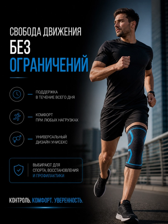 Nakolennik elastik, support, bandaj, tizzaning, siqilish stabilizatori