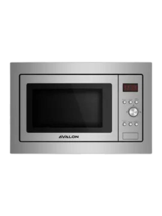 AVALON MBI 2588 Inox mikroto‘lqinli pech, 25L, gril, 900W, sensor boshqaruv, displey - 