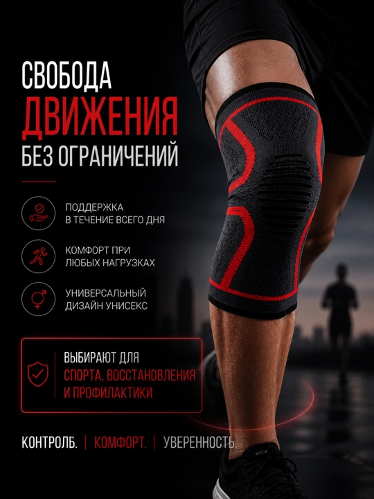 Nakolennik elastik, support, bandaj, tizzaning, siqilish stabilizatori