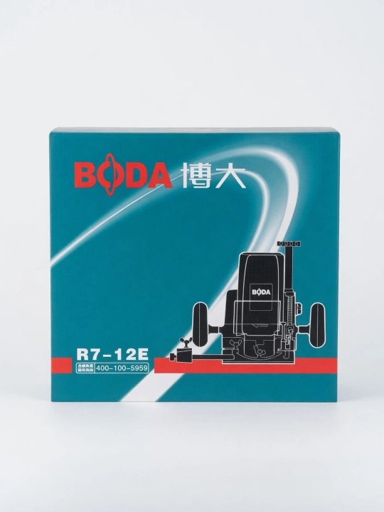 Электрический/деревянный фрезер Boda 1850 Вт Глубокая и аккуратная фрезеровка