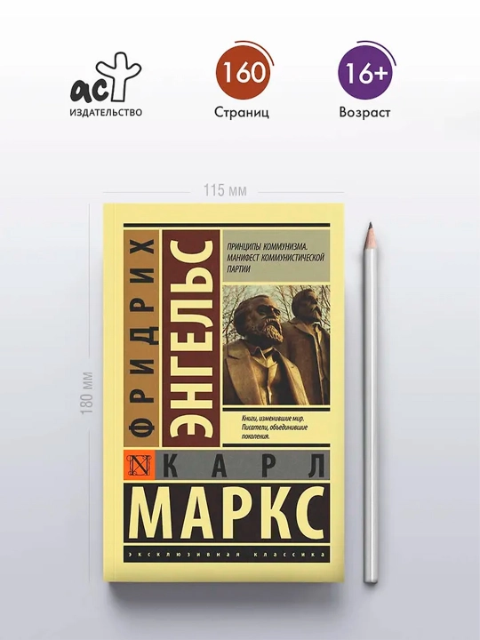 Принципы коммунизма. Манифест коммунистической партии. Маркс К.