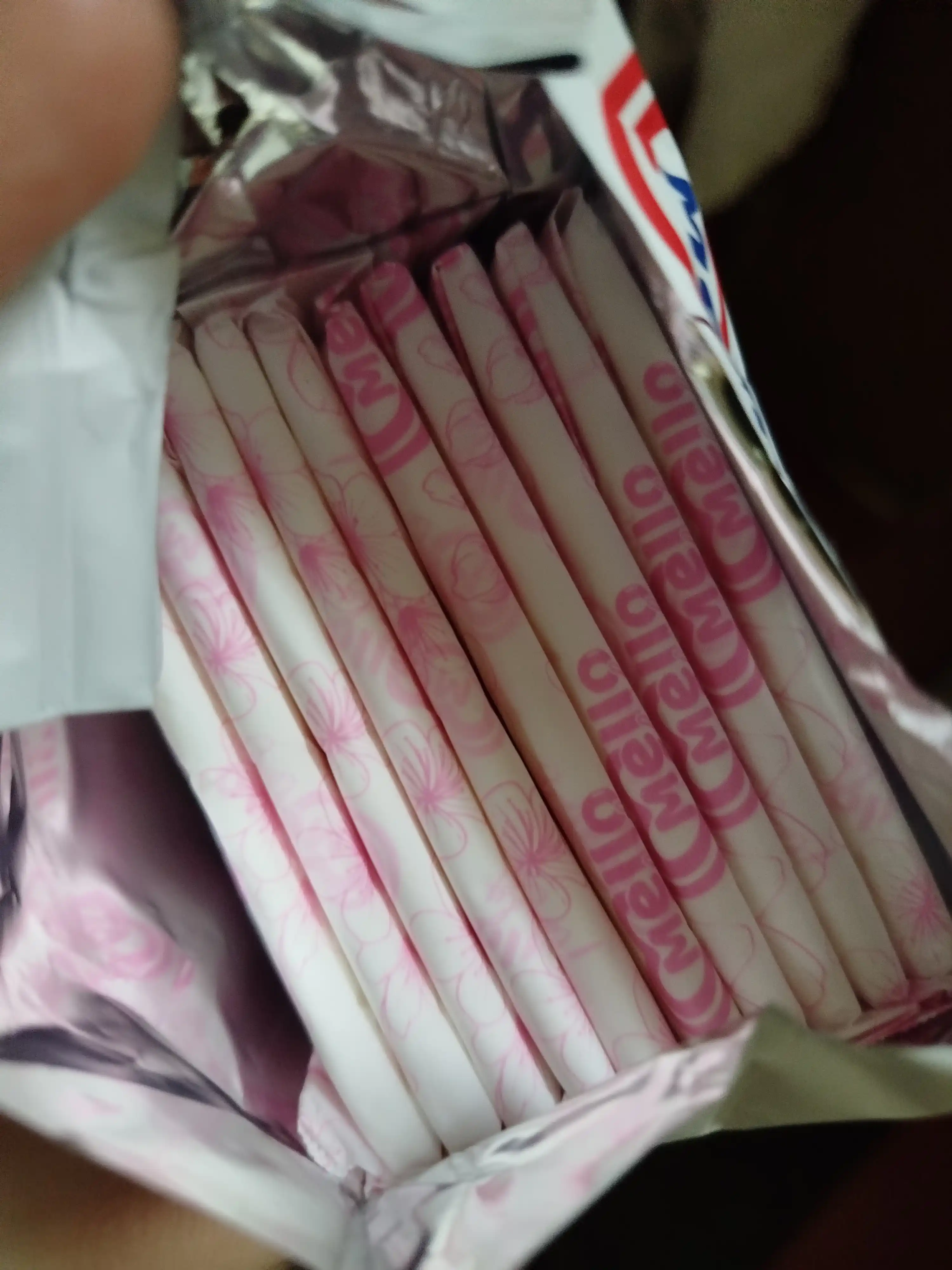 Ayollar uchun gigienik prokladkalari Mello lady 10, o'lchami 260 mm, 10 dona