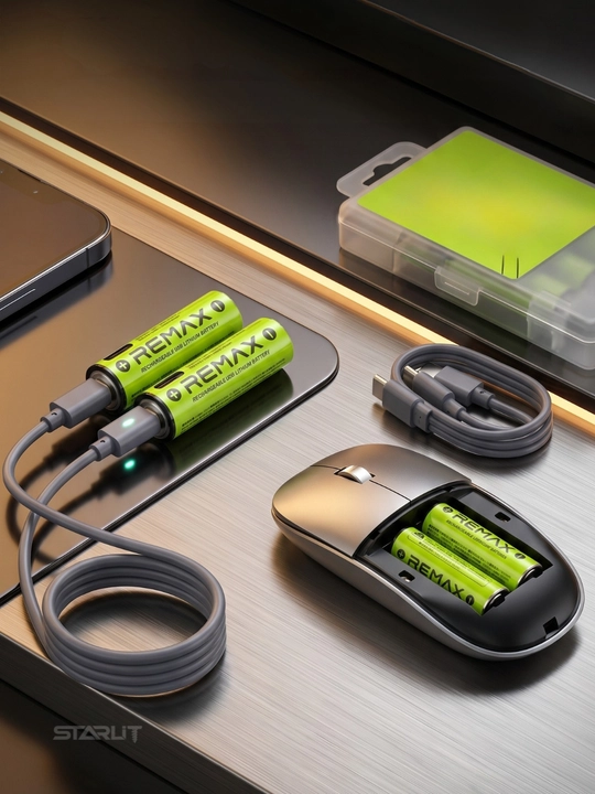Перезаряжаемые батарейки AA и AAA Type-C – аккумуляторы с USB зарядкой, высокая ёмкость