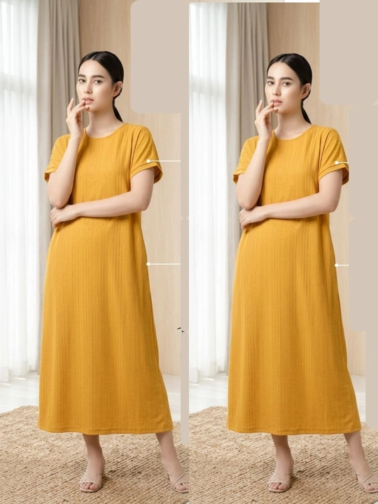 Летнее женское платье, 100% хлопок, сингапурская ткань, с карманами, oversize - 