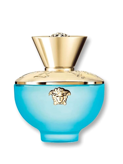Versace Dylan Turquoise EDT 100ml ayollar uchun, sitrus-mevali-gul-yog‘ochli hid