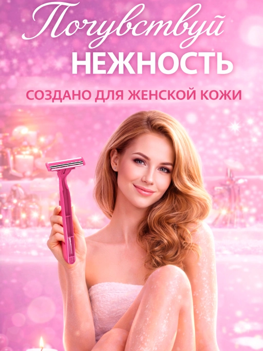Бритва Venzi Lady одноразовая