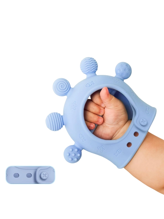 Momcozy silikon tish chiqargich bilaguzukli, 0–12 oy, 4 rang