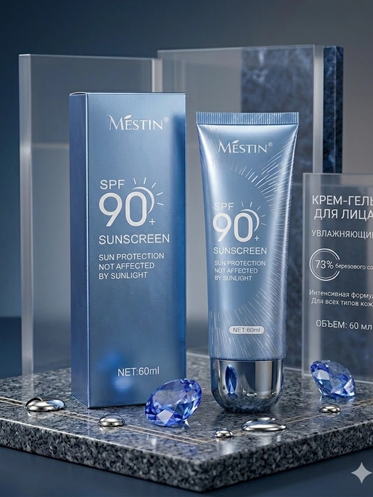 Mestin SPF 60 / SPF 90 quyoshdan himoya kremi,