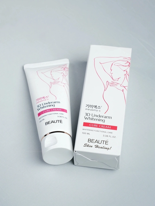 BEAUTE 3D Underarm Whitening Cream — осветляющий и увлажняющий крем для подмышек, 100 мл