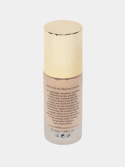 Tonal krem Emelie, SPF 25, namlovchi, mat rang, 45 ml